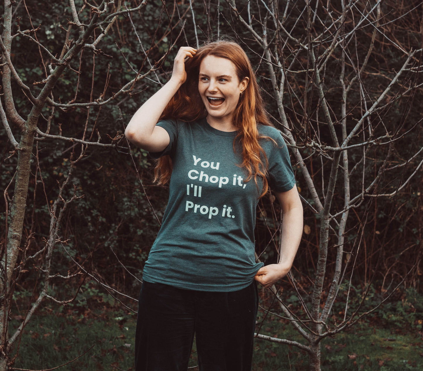 You Chop it, I'll Prop It Unisex Tee